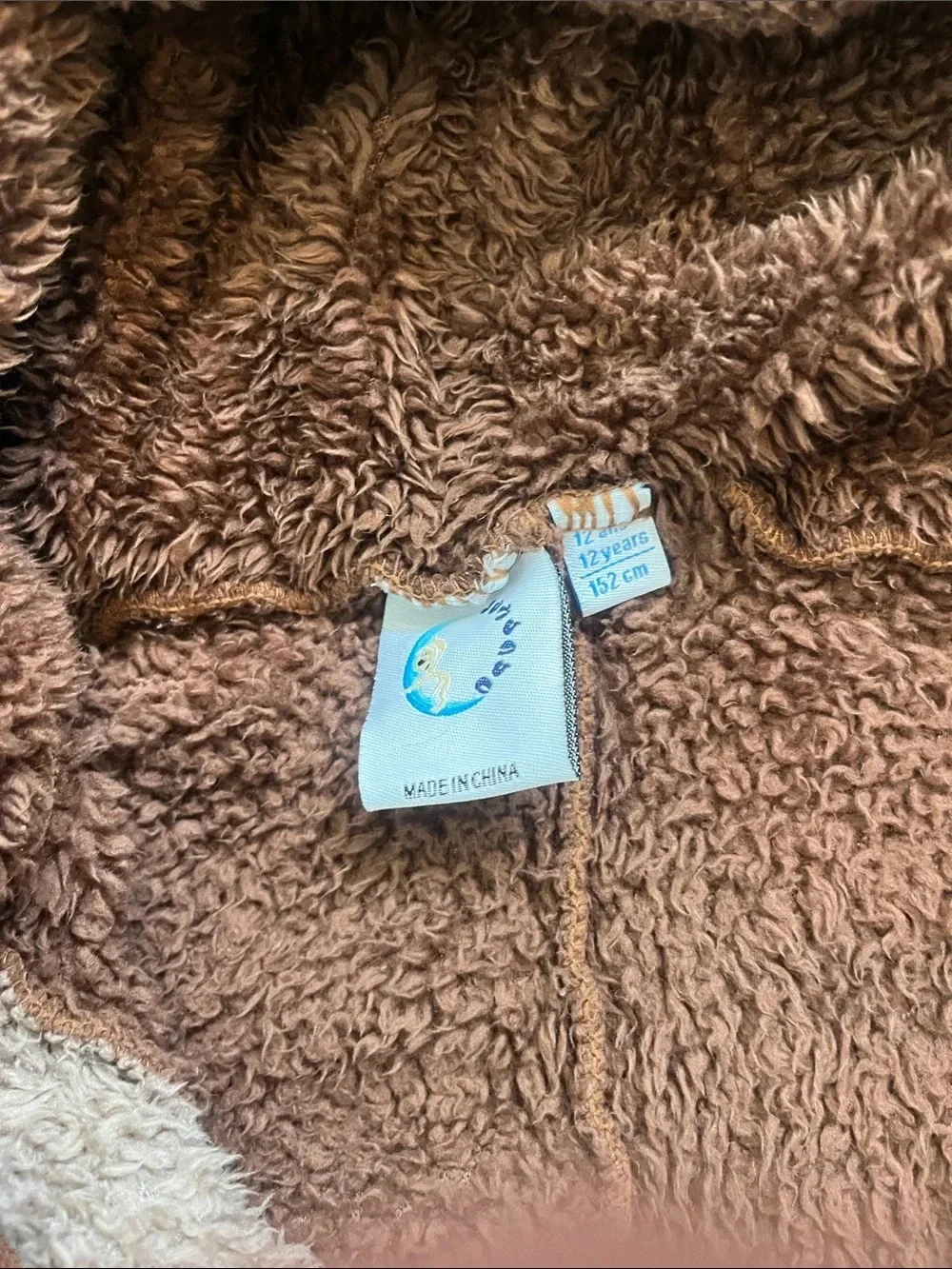 Cozy Brown Bear Hooded One-Piece for Kids